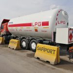 LPG Man Bobtail Truck Port Loading