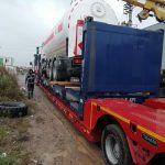 LPG Bobtail Truck Flatrack Port Loading