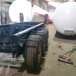 LPG Trailer Tank Installation