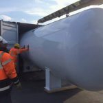 40ft 10 tonluk LPG Tankı ve Skid Sistem Yüklemeleri