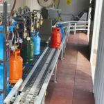 Container Cylinder Filling Conveyor and Equipment
