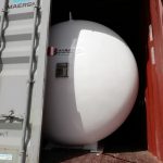 40ft 10 ton LPG Tank and Equipment Loading