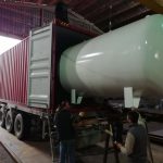 40ft 10m³ LPG Tank and Equipment loadings