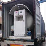 40ft 5 tonluk LPG Tankı ve Skid sistem Yüklemeleri